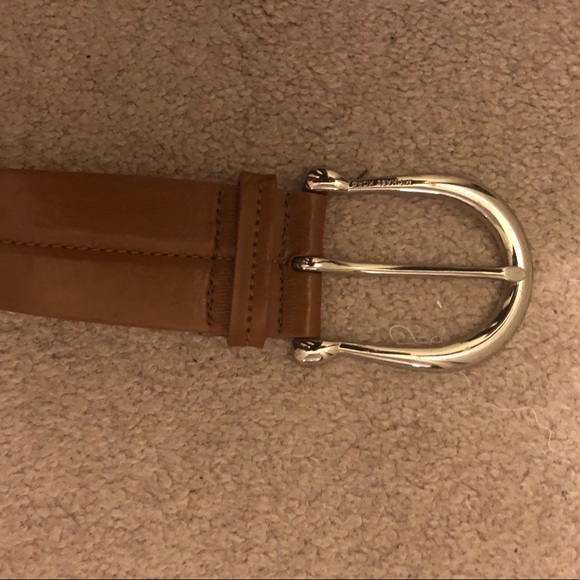Michael Kors Accessories - Tan Michael Kors belt with silver buckle